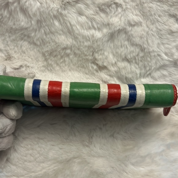 Balenciaga Bazaar striped leather long zip around wallet - Picture 12 of 17